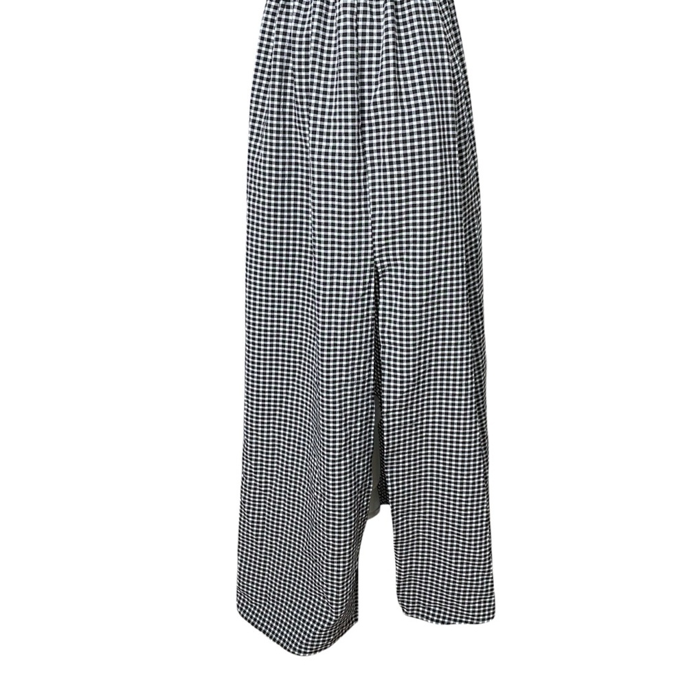 Lulus Patsy Black White Gingham Off-The-Shoulder … - image 8